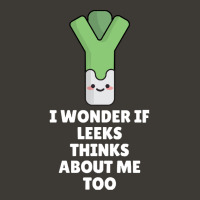 Leeks I Wonder If Leeks Thinks About Me Too Bucket Hat | Artistshot