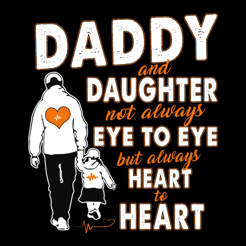 Daddy & Daughter Not Always Eye To Eye 1665998254974 V-neck Tee | Artistshot