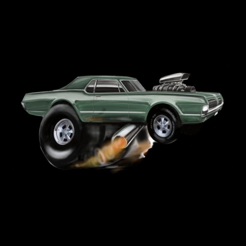 Sammytoon 68 Cougar Hot Rod Gift Fleece Short by CameronAlvarado | Artistshot