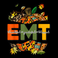 Emergency Medical Technicians Pumpkin Cute Autumn Halloween Pocket T-shirt | Artistshot