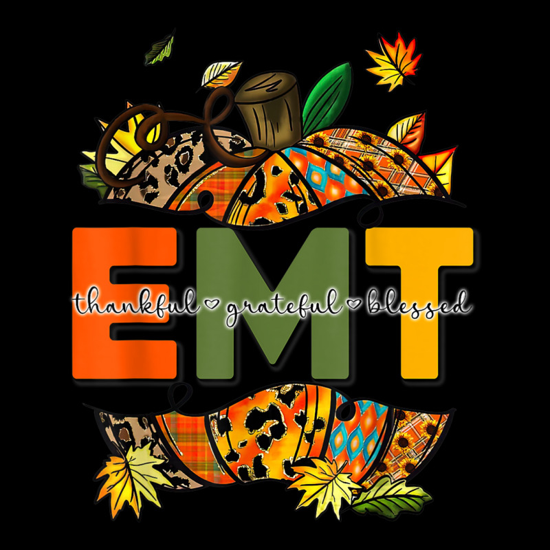 Emergency Medical Technicians Pumpkin Cute Autumn Halloween Pocket T-shirt | Artistshot