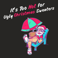 This Is My It's Too Hot For Ugly Christmas Sweaters Funny Ladies Fitted T-shirt | Artistshot