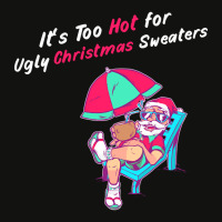 This Is My It's Too Hot For Ugly Christmas Sweaters Funny Scorecard Crop Tee | Artistshot