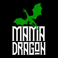 Mama Dragon Matching Family Tribe Green Mom Mother Zipper Hoodie | Artistshot