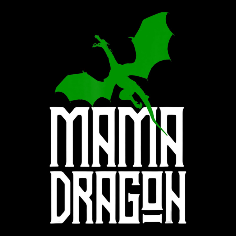 Mama Dragon Matching Family Tribe Green Mom Mother Zipper Hoodie | Artistshot