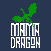 Mama Dragon Matching Family Tribe Green Mom Mother Men Denim Jacket | Artistshot