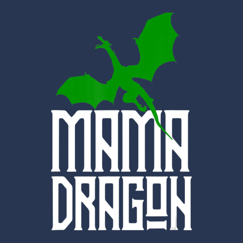 Mama Dragon Matching Family Tribe Green Mom Mother Men Denim Jacket | Artistshot