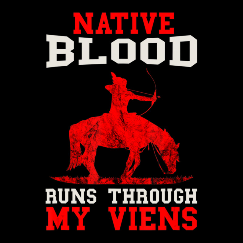 Native American Native Blood Runs Native Indian Warrior Adjustable Cap by WesleyCopenheaver | Artistshot