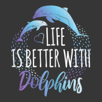 Life Is Better With Dolphins Women Girls Dolphin Lover Toddler Hoodie | Artistshot