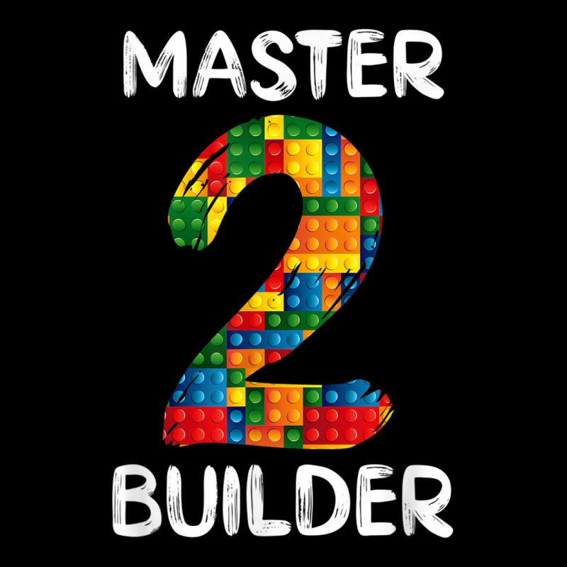 Master Building 2nd Bday Building Brick Blocks Kids Boys Men's 3/4 Sleeve Pajama Set | Artistshot