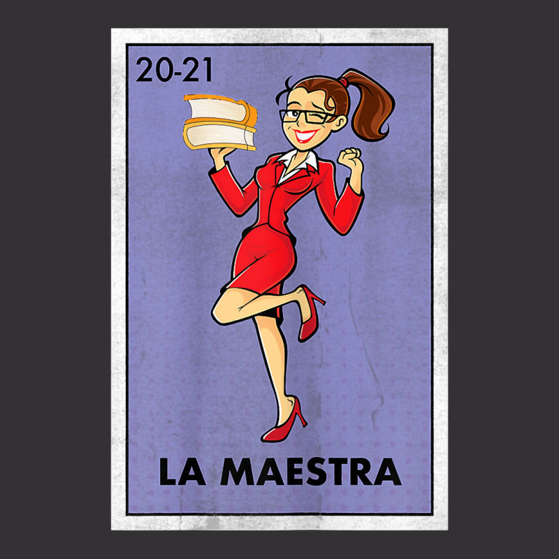 Womens La Maestra Lottery Espanol Gift Spanish Bilingual Teacher Vintage Short by liqualyfu | Artistshot