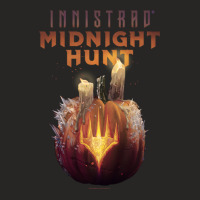 Magic The Gathering Pumpkin Shield Ladies Fitted T-shirt | Artistshot