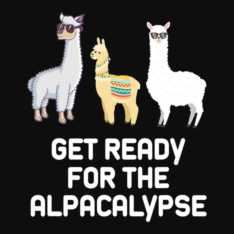 Alpaca Get Ready For Alpacalypse Pun Punny Crop Top by cm-arts | Artistshot