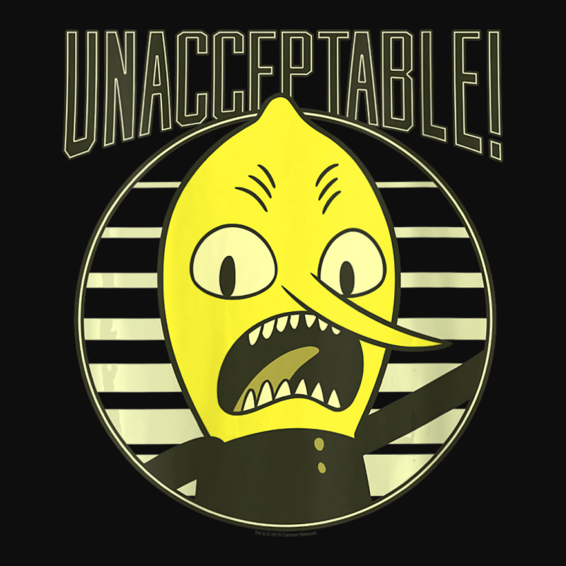 Womens Cn Adventure Time Lemongrab Unacceptable V-neck Crop Top by cm-arts | Artistshot