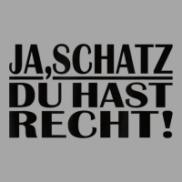 Ja Schatz Du Hast Recht My Hare Schatzi Partner Men's Polo Shirt | Artistshot