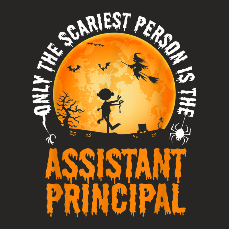 Halloween Assistant Principal For Men & Women Ladies Fitted T-Shirt by Uniform | Artistshot