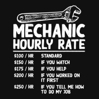 Mechanic Hourly Rate Car Motorcycle Labor Baby Beanies | Artistshot