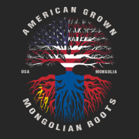 American Grown Mongolian Roots Mongolia Flag Men's T-shirt Pajama Set | Artistshot