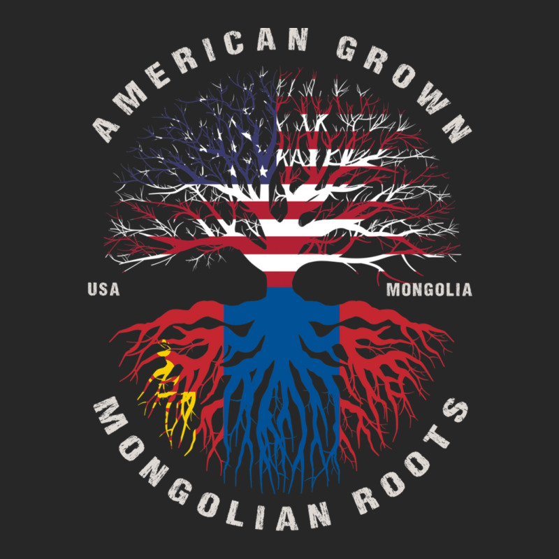 American Grown Mongolian Roots Mongolia Flag Men's T-shirt Pajama Set by ChandraGay | Artistshot