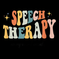 Speech Therapy Speech Language Pathologist Retro Slp Women Thanksgivin Cropped Hoodie | Artistshot