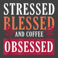 Stressed Gesblnet Kaffee Addictive Coffee Caffeine Gift Vintage T-shirt | Artistshot