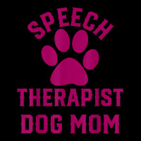 Speech Therapy Speech Therapist Dog Mom Pocket T-shirt | Artistshot