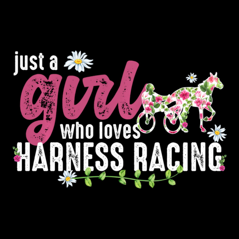 Just A Girl Who Loves Harness Racing Harness Racer Zipper Hoodie | Artistshot