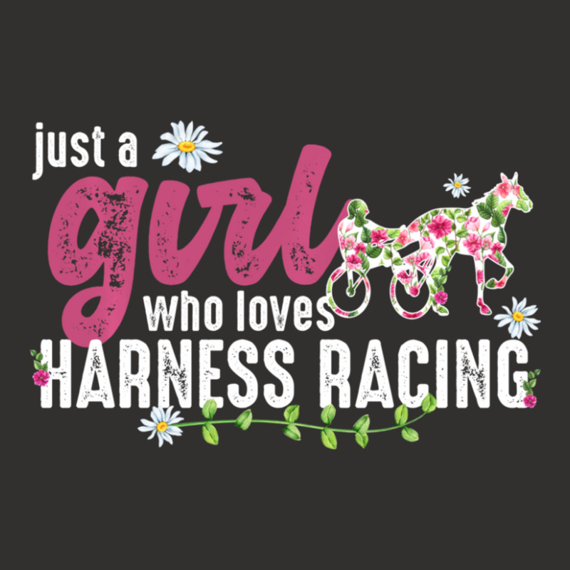 Just A Girl Who Loves Harness Racing Harness Racer Champion Hoodie | Artistshot