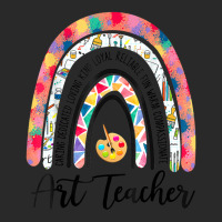 Art Teacher Boho Rainbow Caring Dedicated Loving Vintage Printed Hat | Artistshot