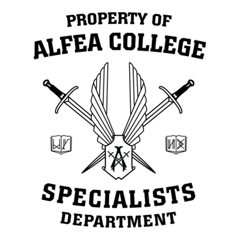 Property Of Alfea College Specialists Department V-Neck Tee by cm-arts | Artistshot