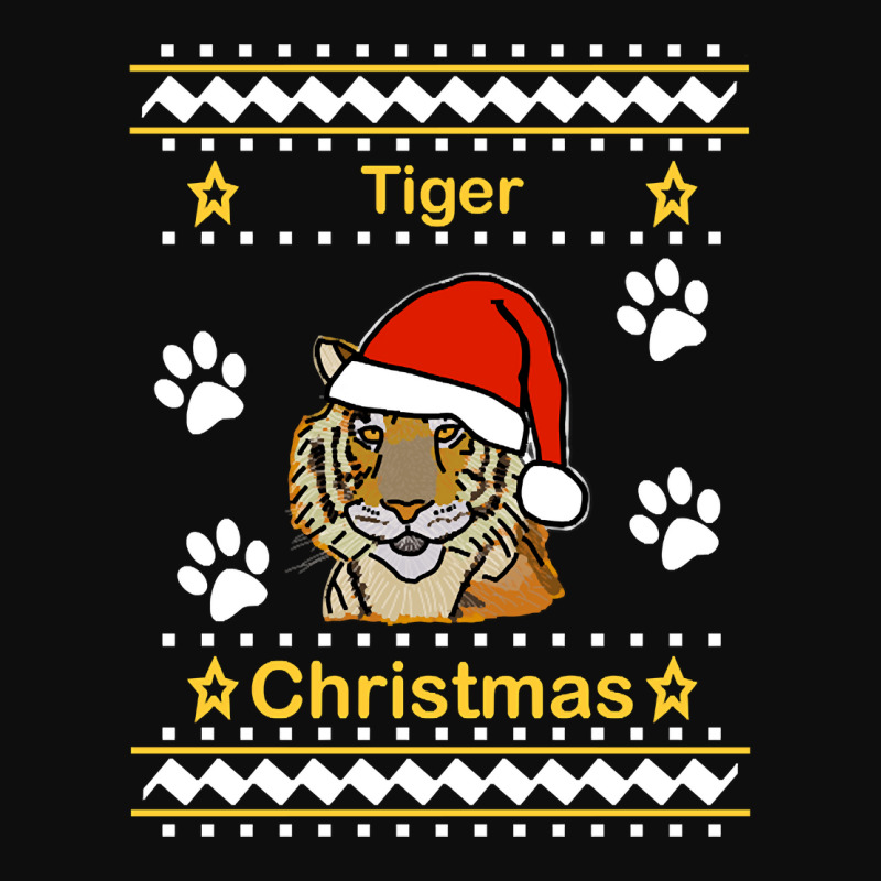 Tiger Christmas Sweater Crop Top by Sheppard Karena | Artistshot