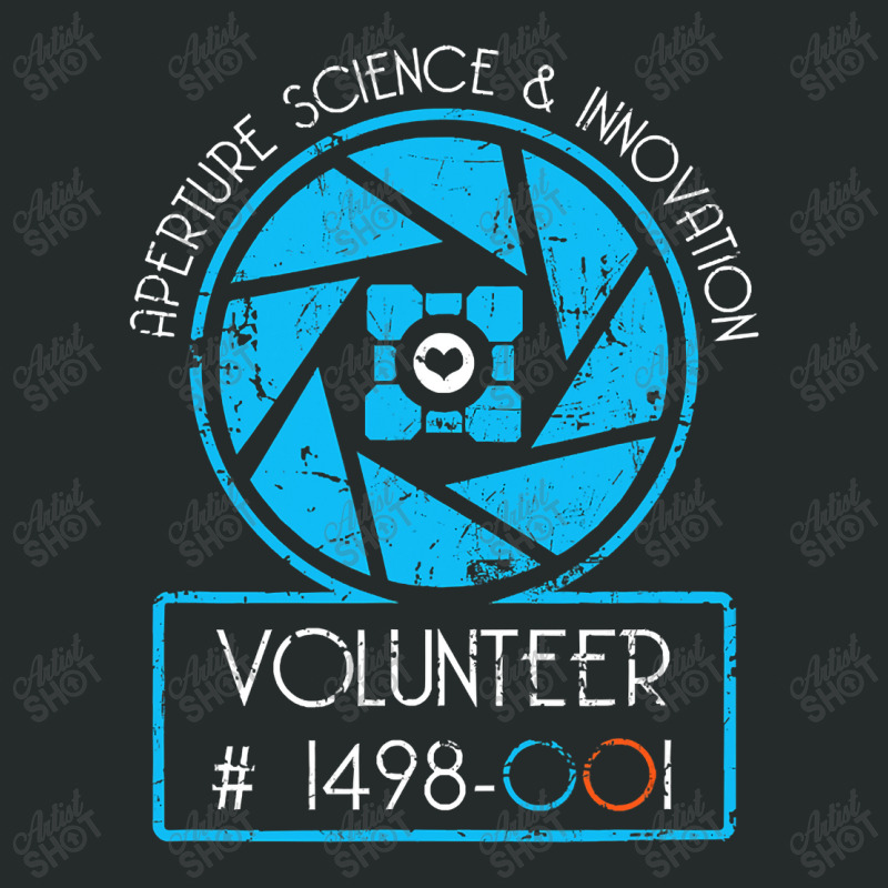 Aperture Science Volunr & Innovation  For Science Women's Triblend Scoop T-shirt by home12 | Artistshot