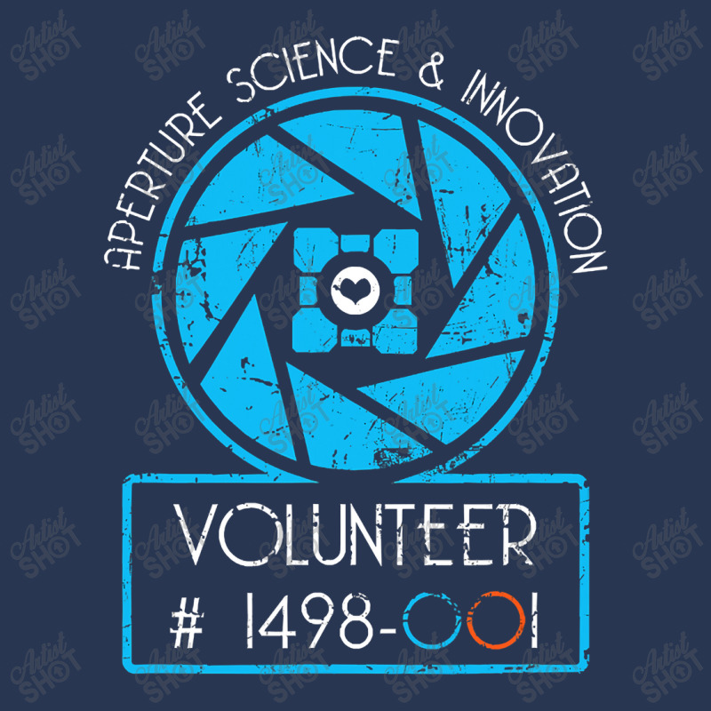 Aperture Science Volunr & Innovation  For Science Ladies Denim Jacket by home12 | Artistshot