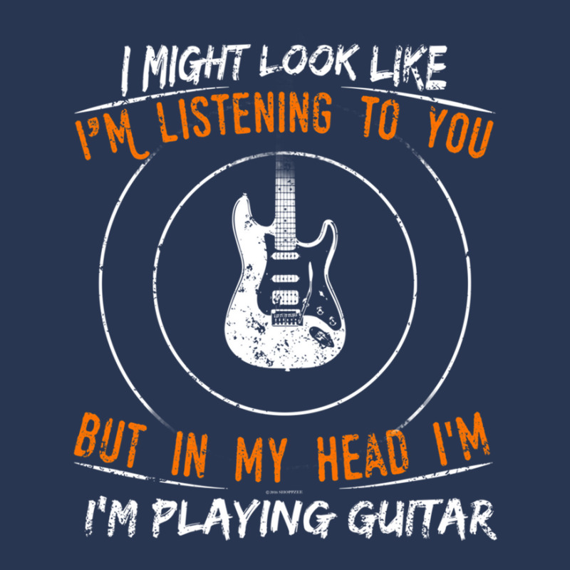 But In My Head Im Playing Guitar Teacher Shirt Guitarist Men Denim Jacket by BrandonDriskell | Artistshot