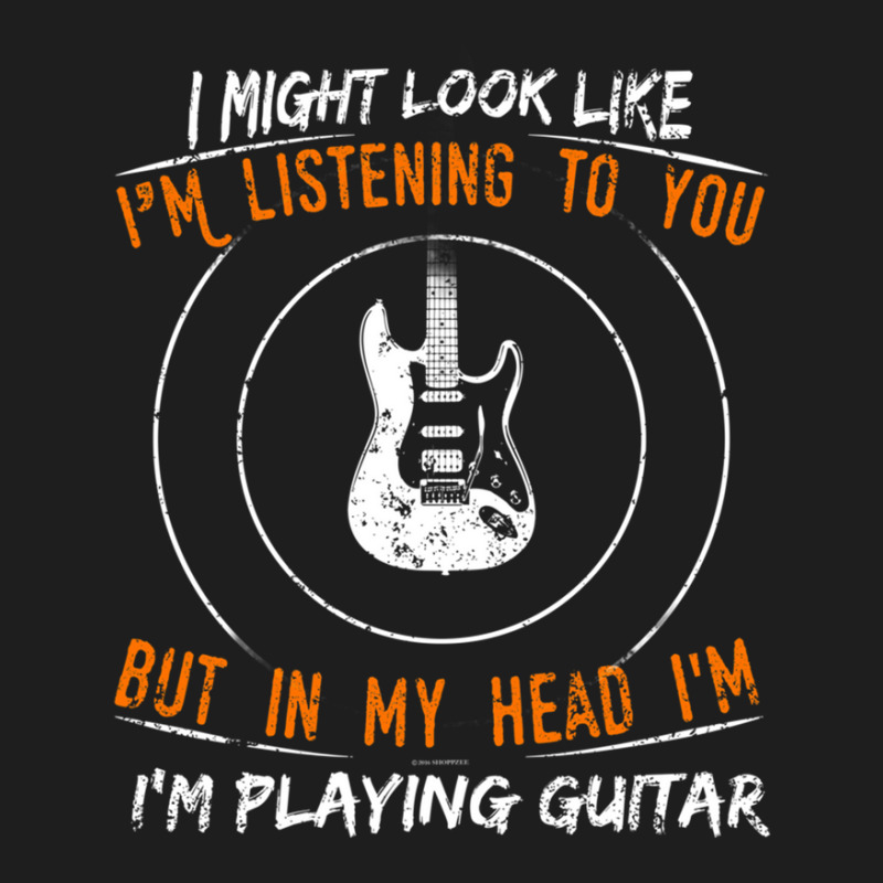 But In My Head Im Playing Guitar Teacher Shirt Guitarist Classic T-shirt by BrandonDriskell | Artistshot