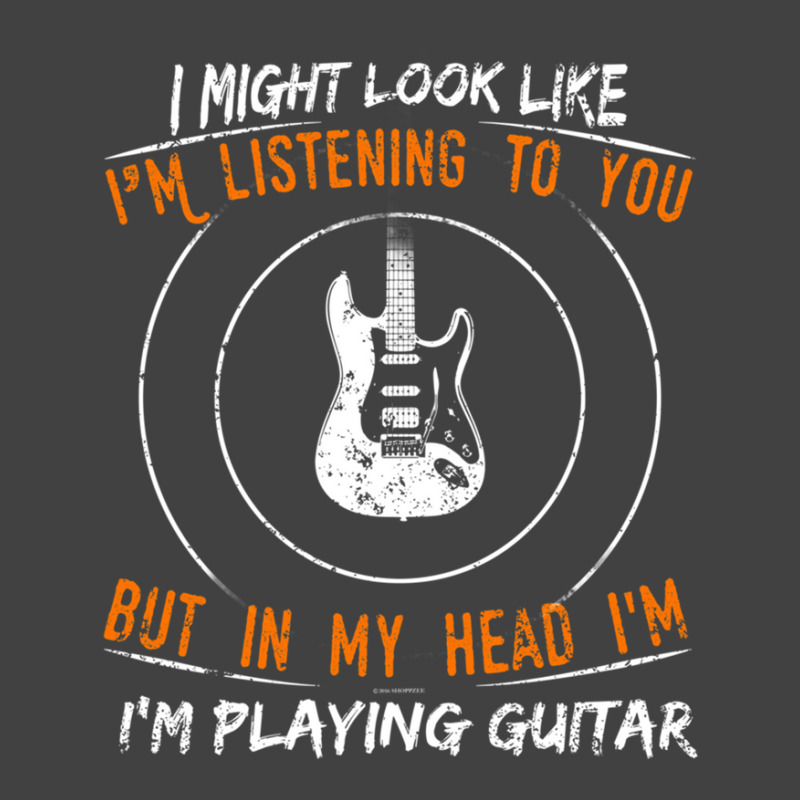 But In My Head Im Playing Guitar Teacher Shirt Guitarist Vintage T-Shirt by BrandonDriskell | Artistshot