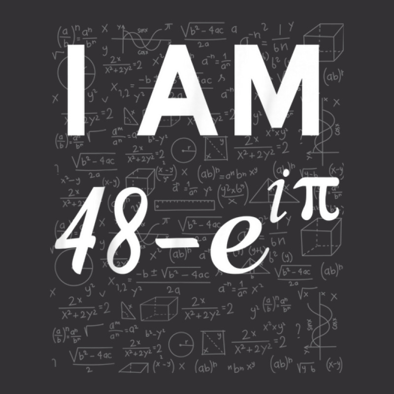 49th Birthday 49 Years Old Math Geek Euler Identity Vintage Hoodie And Short Set | Artistshot