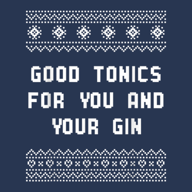 Good Tonics For You And Your Gin Christmas Drinking Xmas Ladies Denim Jacket by Uniform | Artistshot