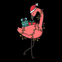 Tropical Christmas Flamingo With Santa Hat & Gifts Adjustable Cap | Artistshot