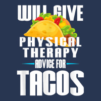 Will Give Physical Therapy For Tacos Funny Therapist Gift Men Denim Jacket | Artistshot