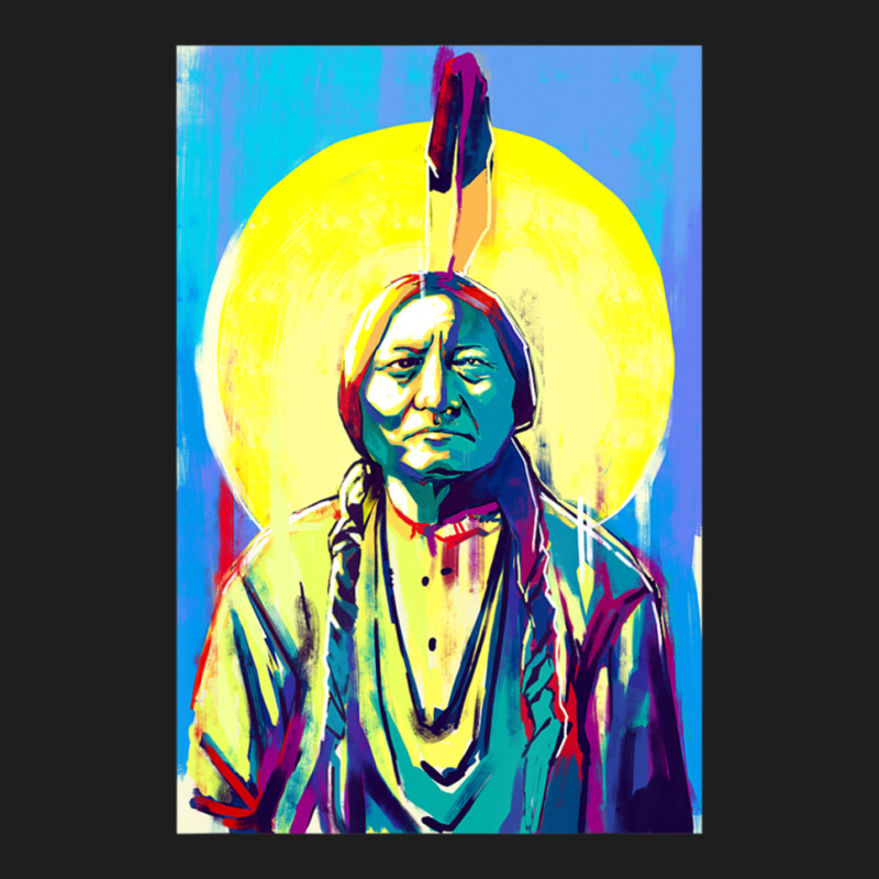 Sitting Bull Native American Classic T-shirt | Artistshot