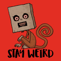 Stay Weird Sack Monkey Mousepad | Artistshot