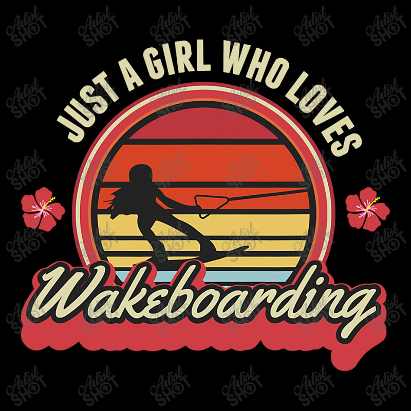 Only A Girl, The Wakeboard Clothing For A Adjustable Cap | Artistshot