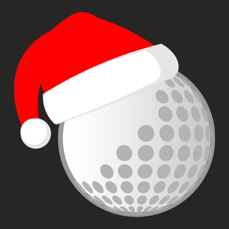 Christmas Golf Ball Ladies Fitted T-Shirt by Oreilly Ulrich | Artistshot