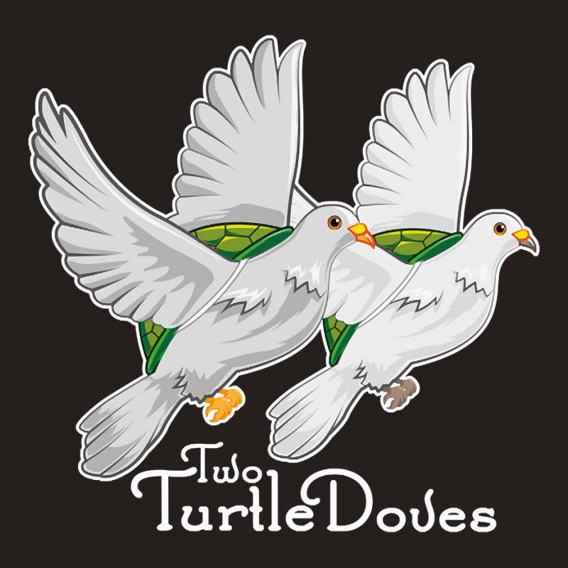 Two Turtle Doves 12 Days Christmas Song Funny Gift Tank Top | Artistshot