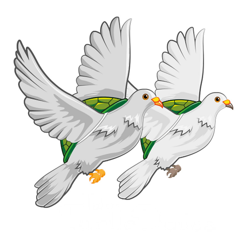 Two Turtle Doves 12 Days Christmas Song Funny Gift Sticker | Artistshot