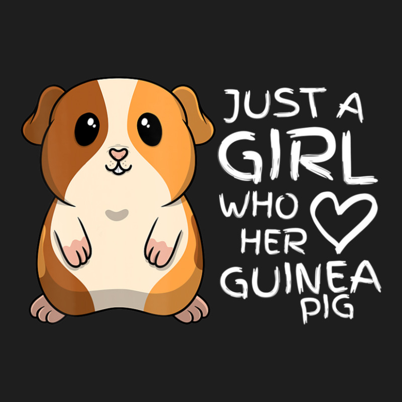 Just A Girl Who Loves Her Cute Fluffy Guinea Pig Pet Classic T-shirt | Artistshot