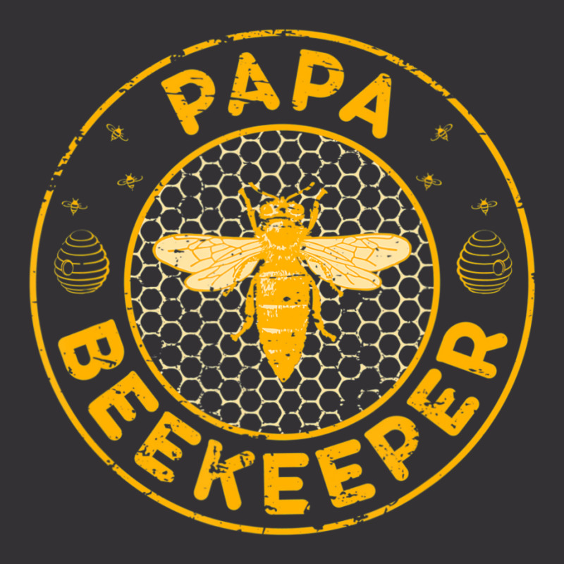 Mens Papa Beekeeper, Bee Whisperer Distressed Retro Style Vintage Short by cm-arts | Artistshot