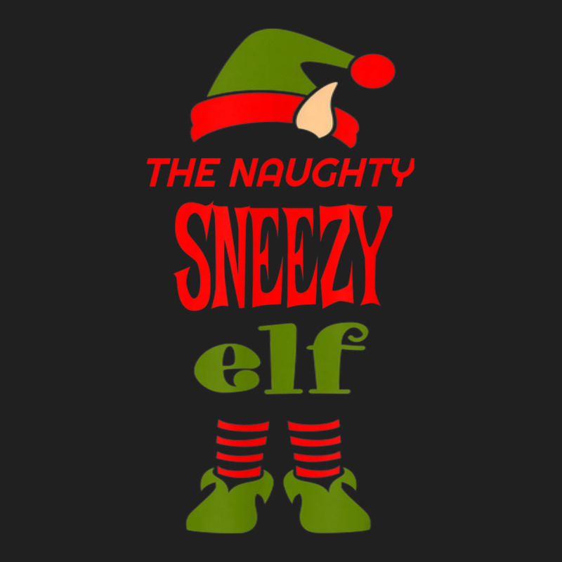 Naughty Sneezy Elf Christmas Novelty Sarcastic Funny Ladies Polo Shirt by Uniform | Artistshot