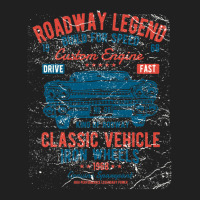 Roadway Legend - Classic Vehicle Ladies Polo Shirt | Artistshot